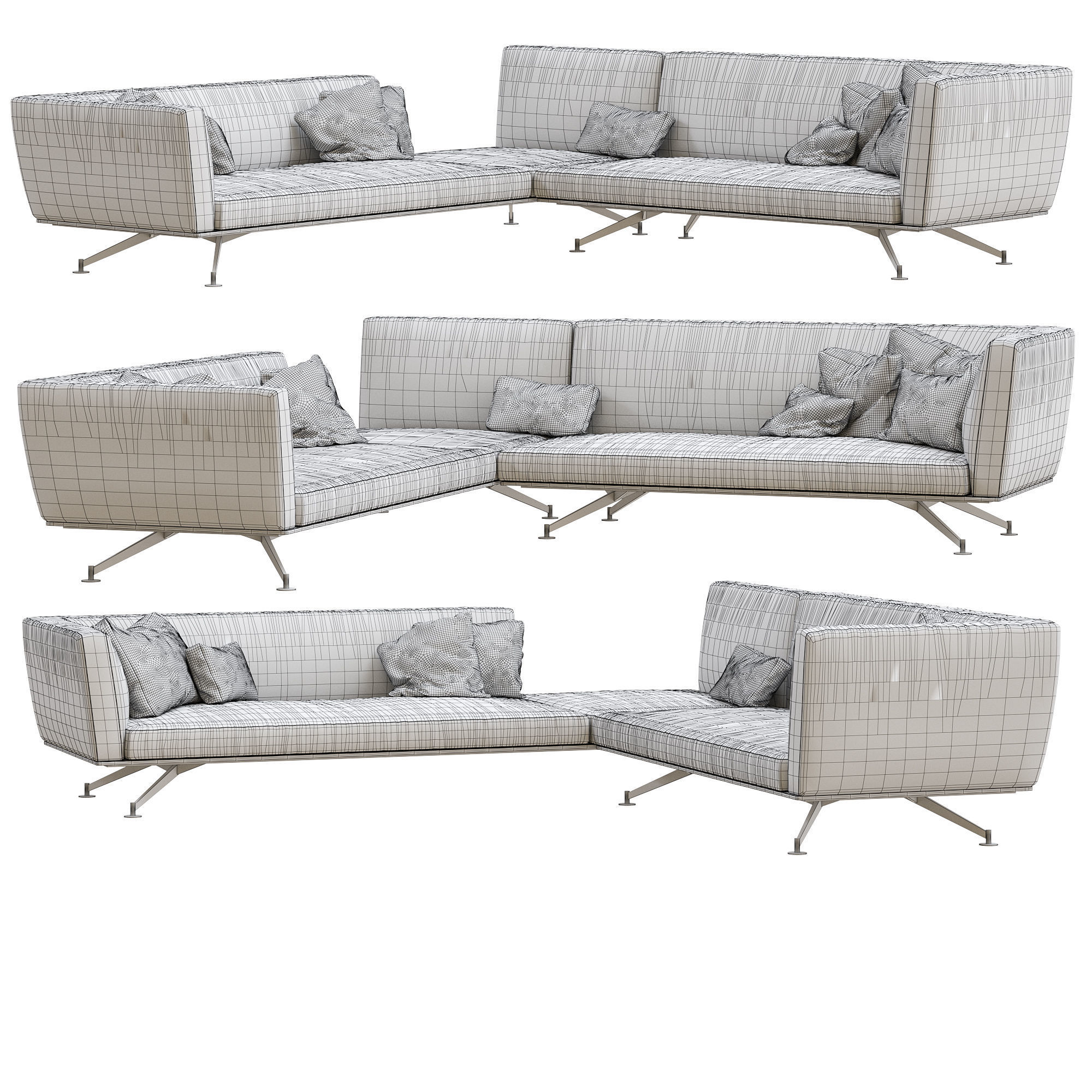 Lema Neil Sofa 28 by Francesco Rota 3D model_1