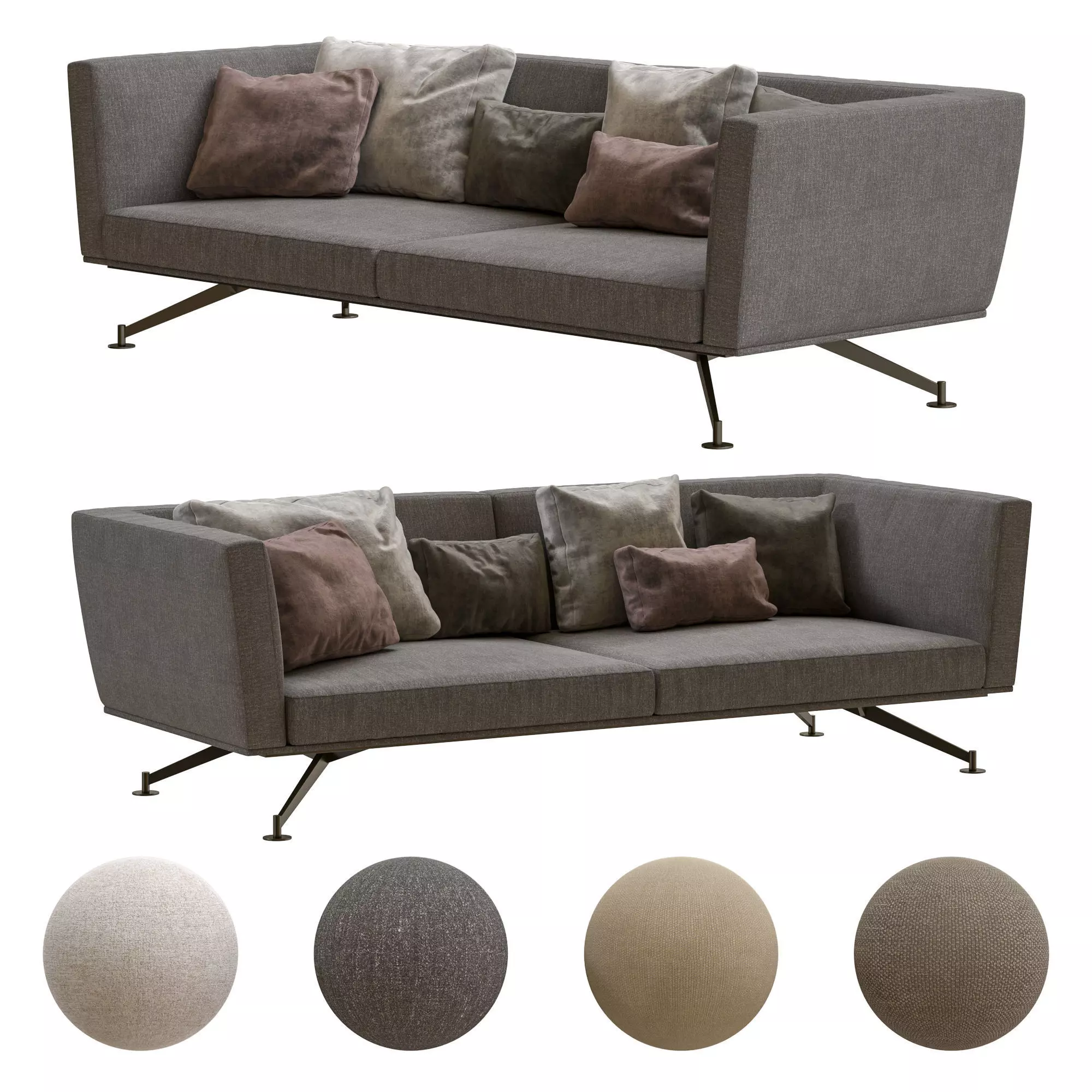 Lema Neil Sofa 2 by Francesco Rota 3D model_0