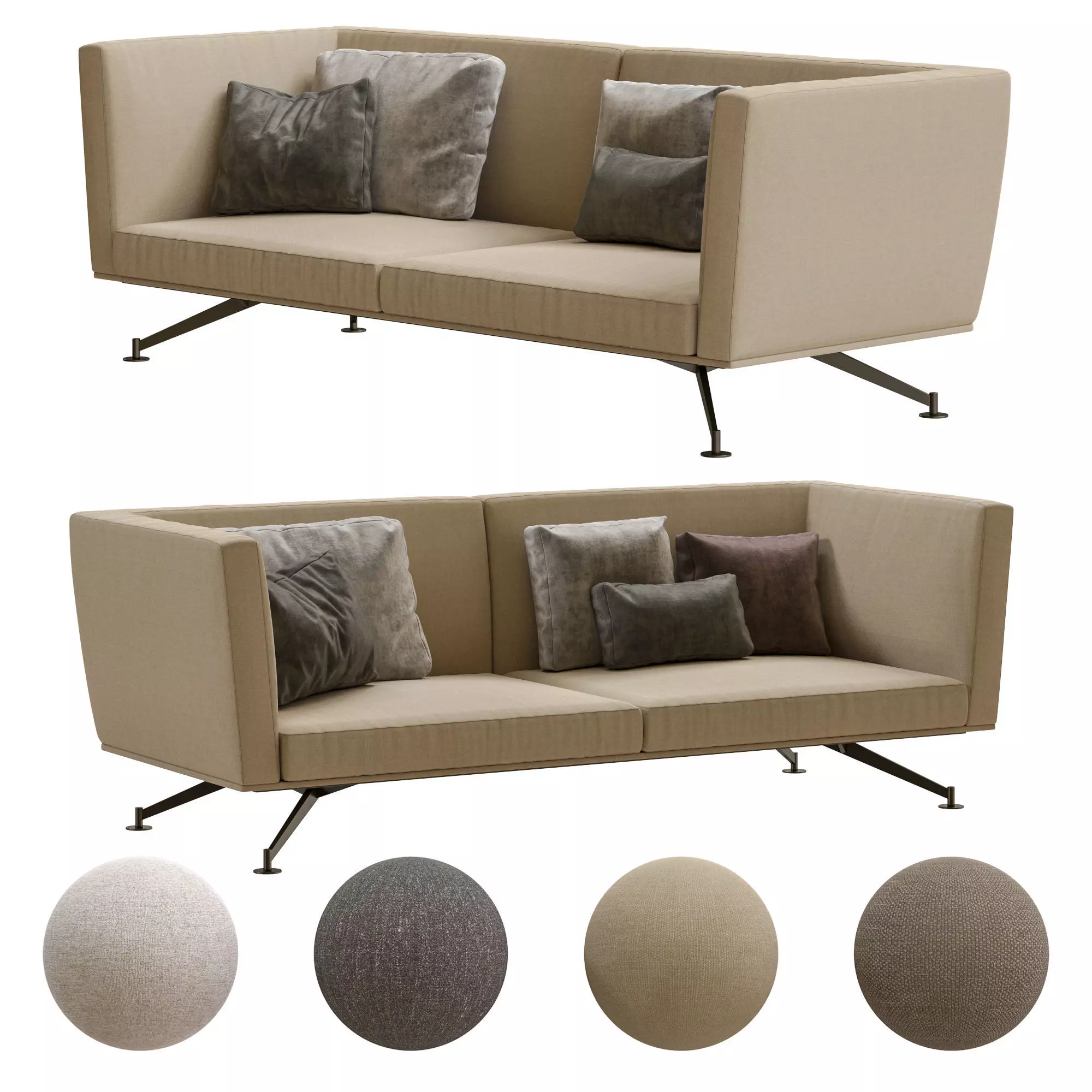 Lema Neil Sofa 1 by Francesco Rota 3D model_0