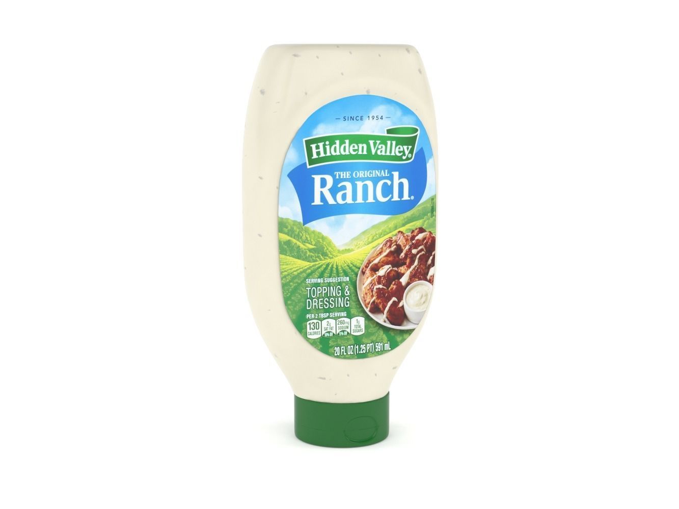 Hidden Valley Easy Squeeze Original Ranch 3D model_7