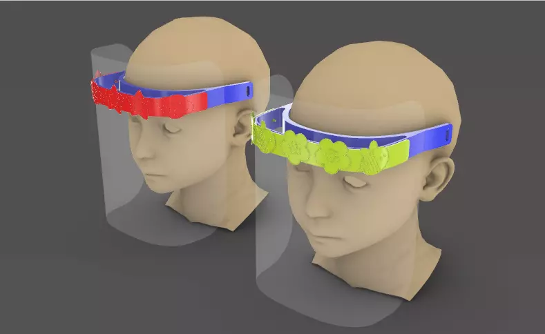 Face shield for children Free 3D model_0