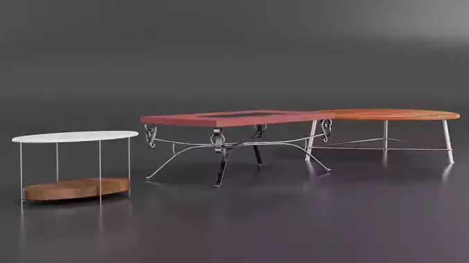Center Table 3D model