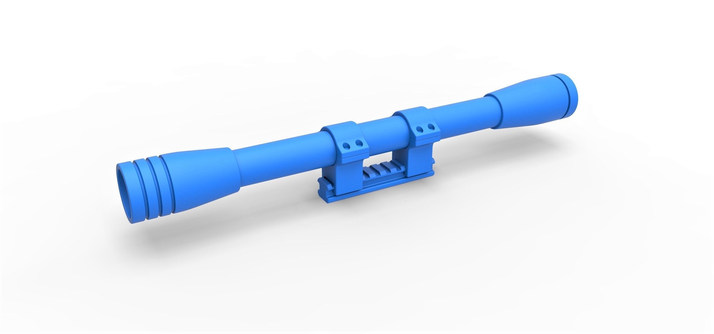 Scope for cosplay blaster 5 3D print model_10