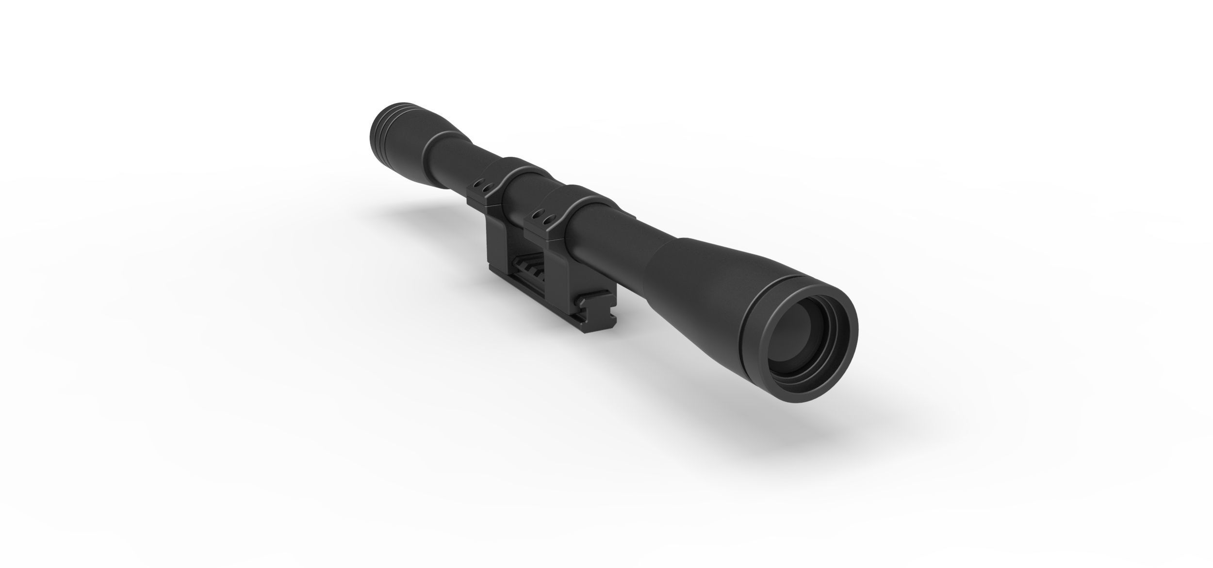 Scope for cosplay blaster 5 3D print model_8