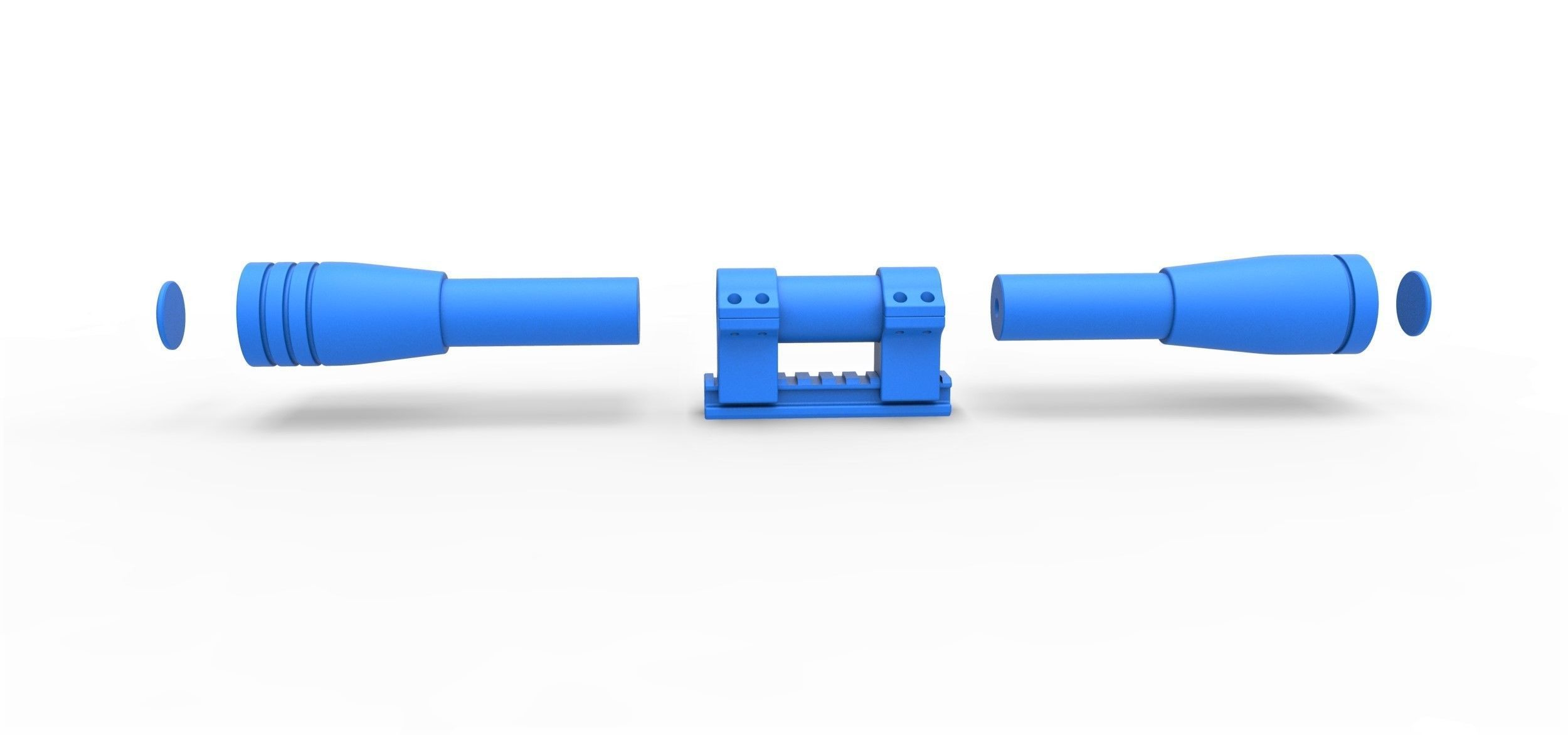 Scope for cosplay blaster 5 3D print model_13