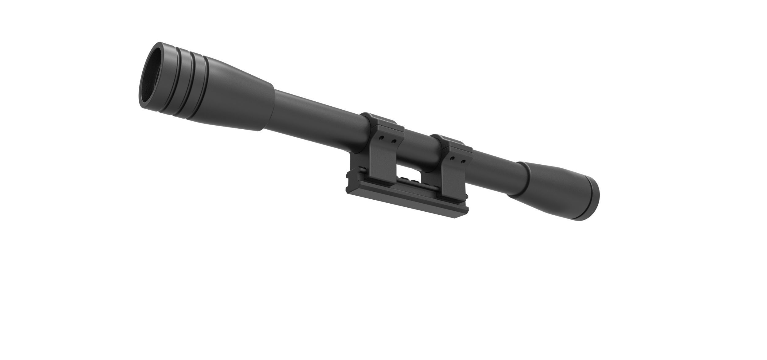 Scope for cosplay blaster 5 3D print model_1