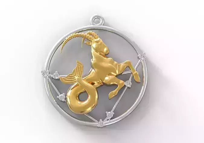 Capricorn constellation 3D print model