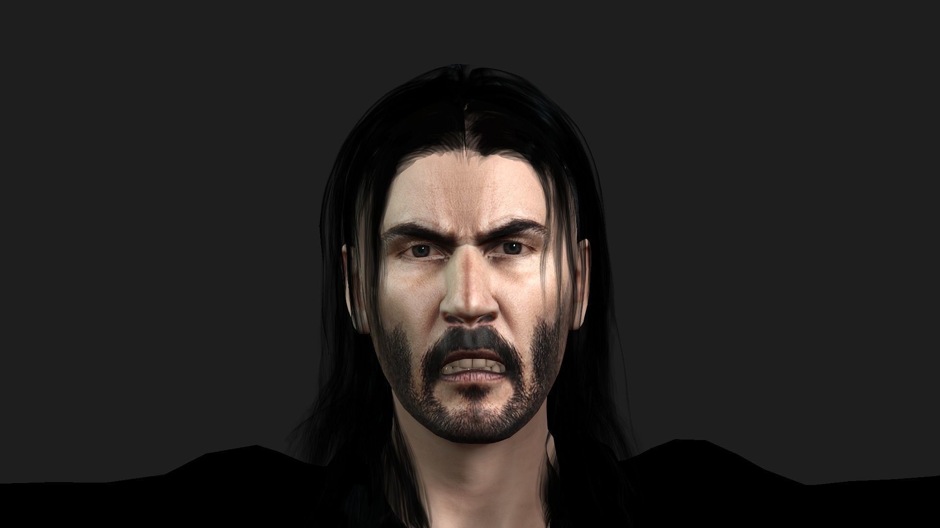 Character design John Wick keanu reeves  animation 3D model_17