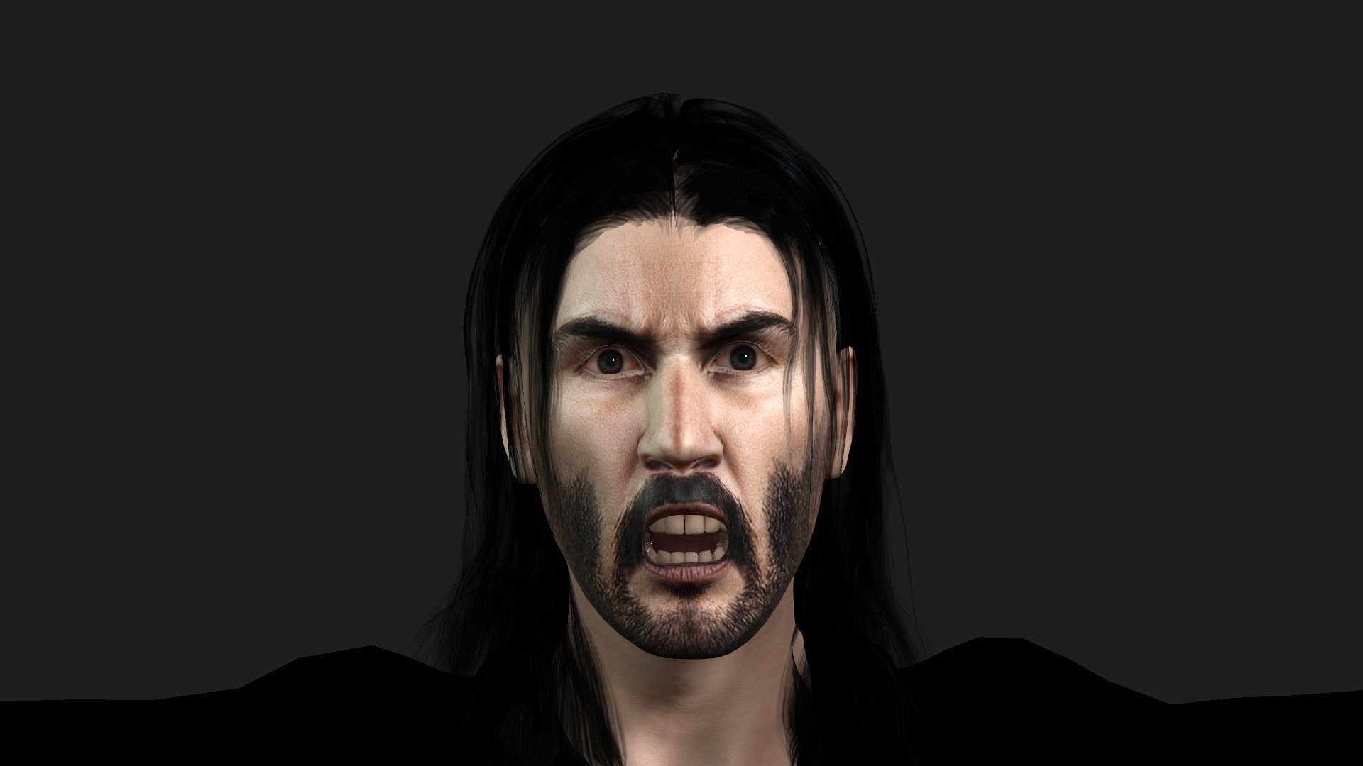 Character design John Wick keanu reeves  animation 3D model_15