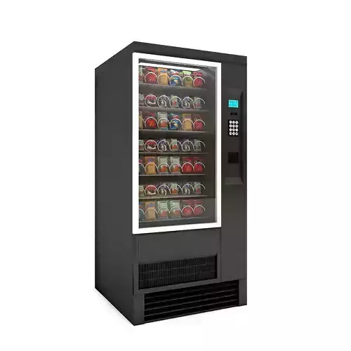3D Vending Machine Low-poly 3D model