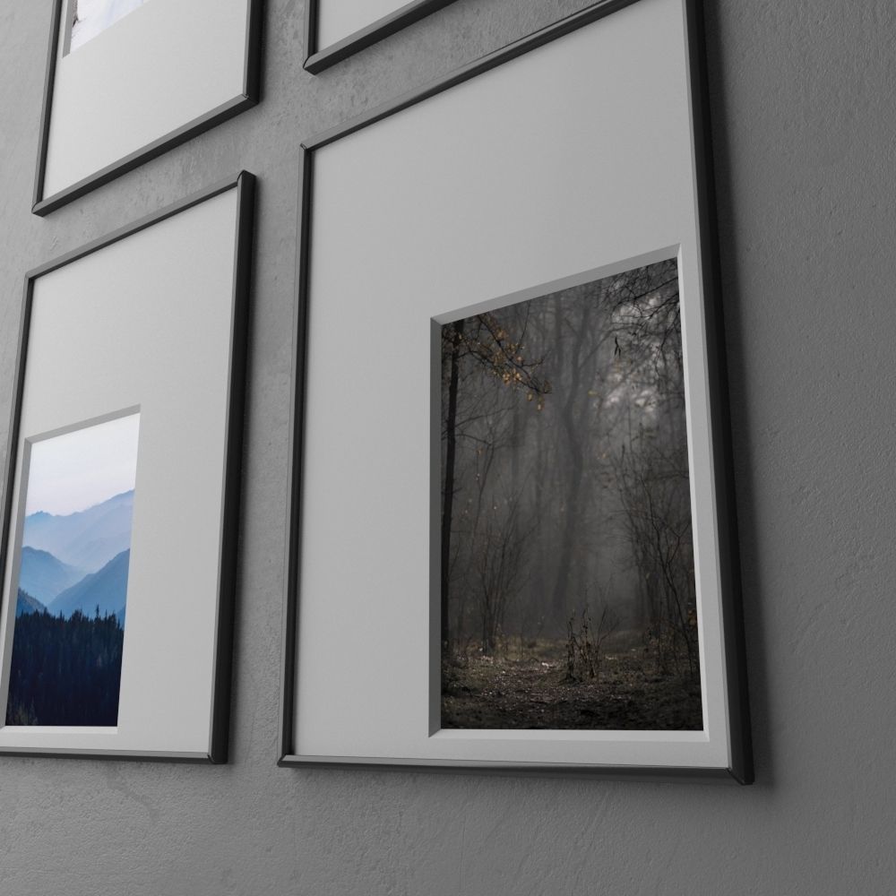 frame3 2x2 vert out of center-15 3D model_2