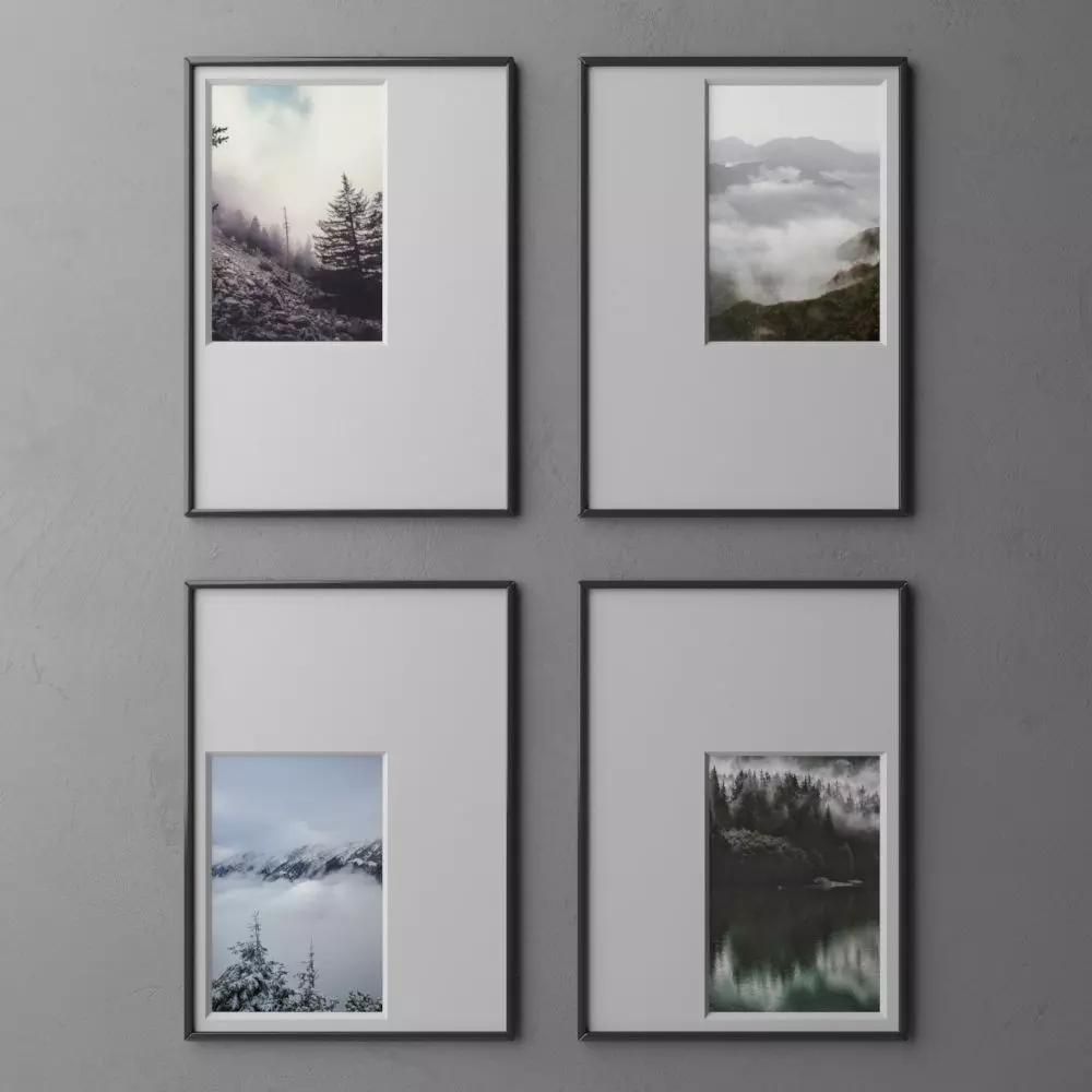 frame3 2x2 vert out of center-20 3D model_0