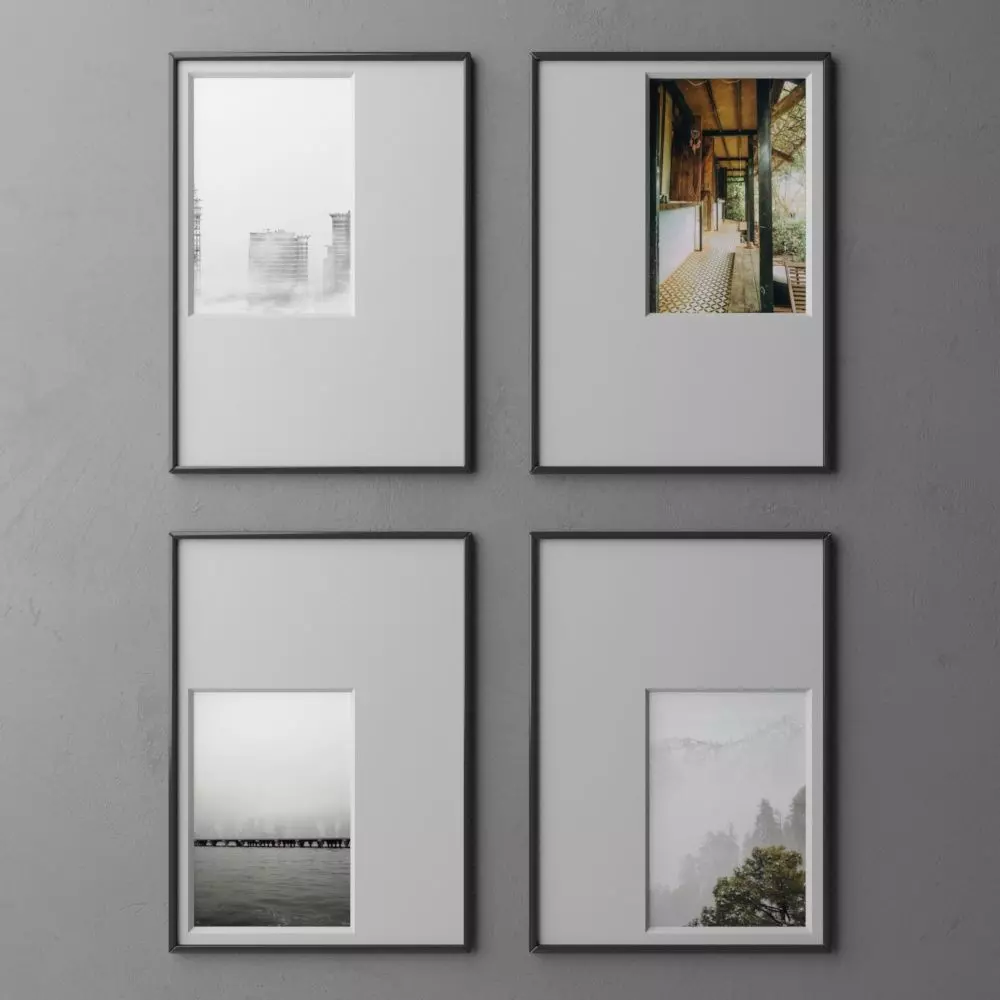 frame3 2x2 vert out of center-27 3D model_0