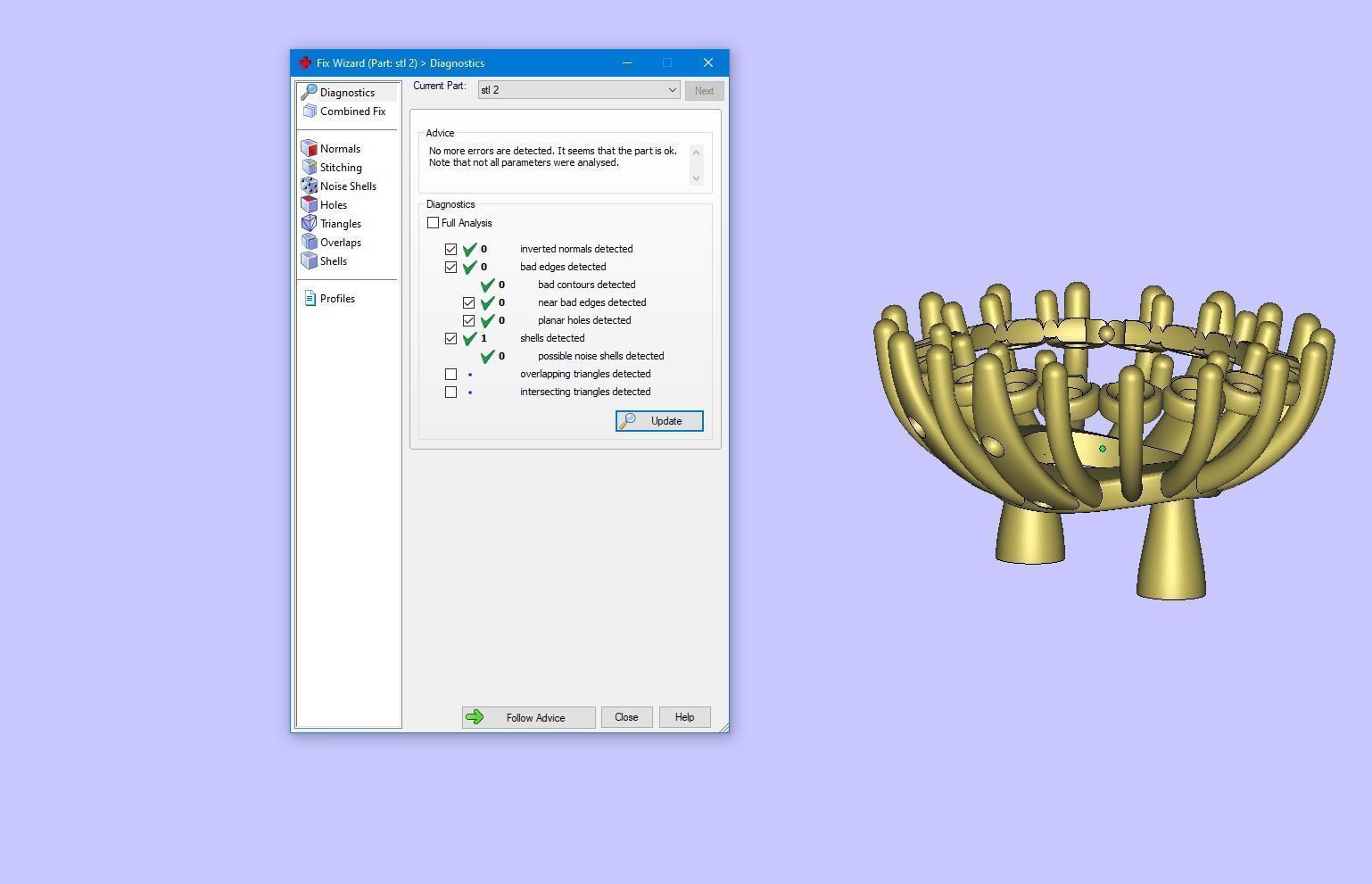 Gold N764 3D print model_6