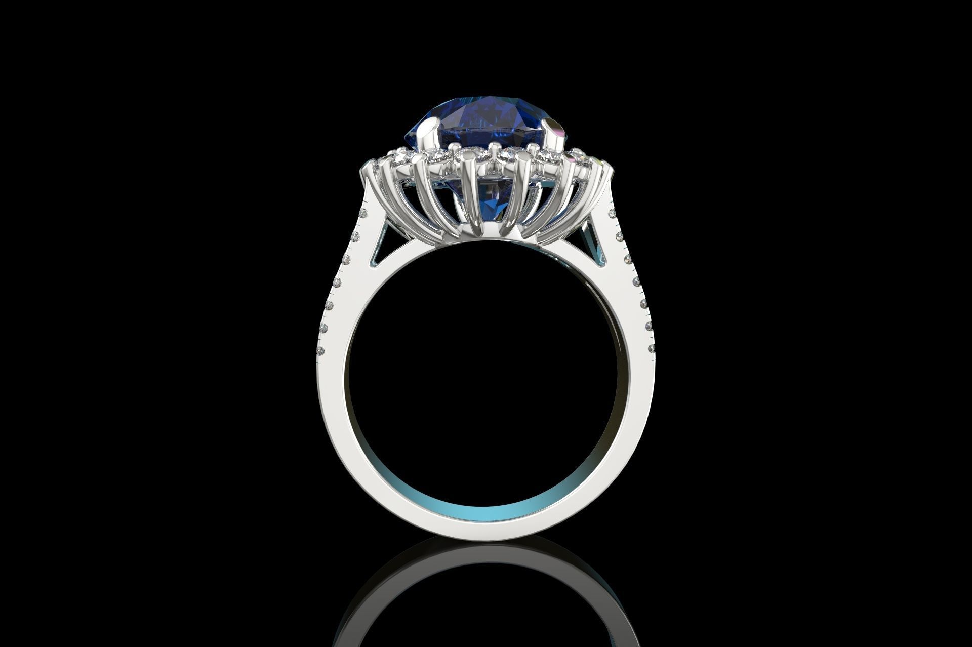 Gold N764 3D print model_3