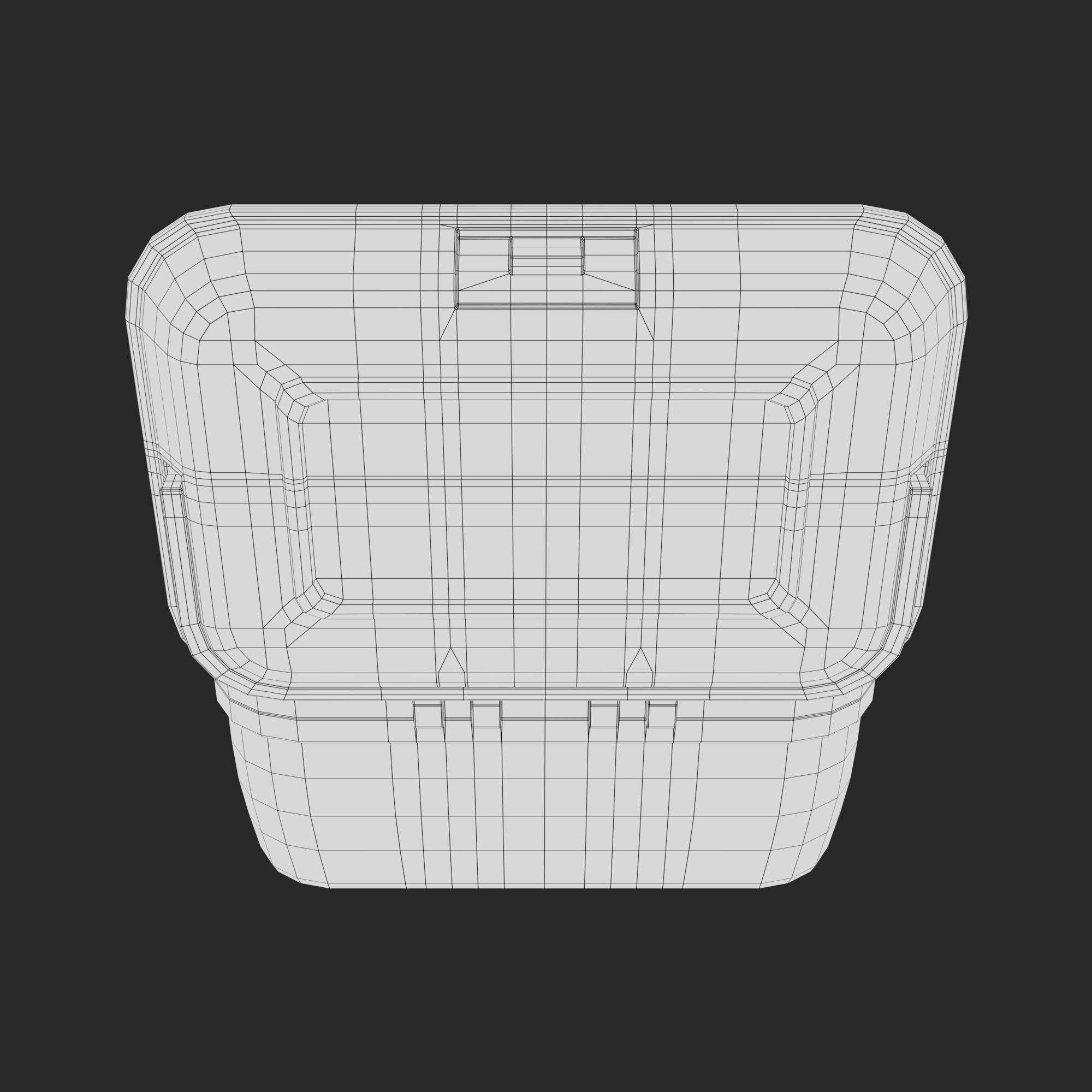 First Aid Box Low-poly 3D model_22