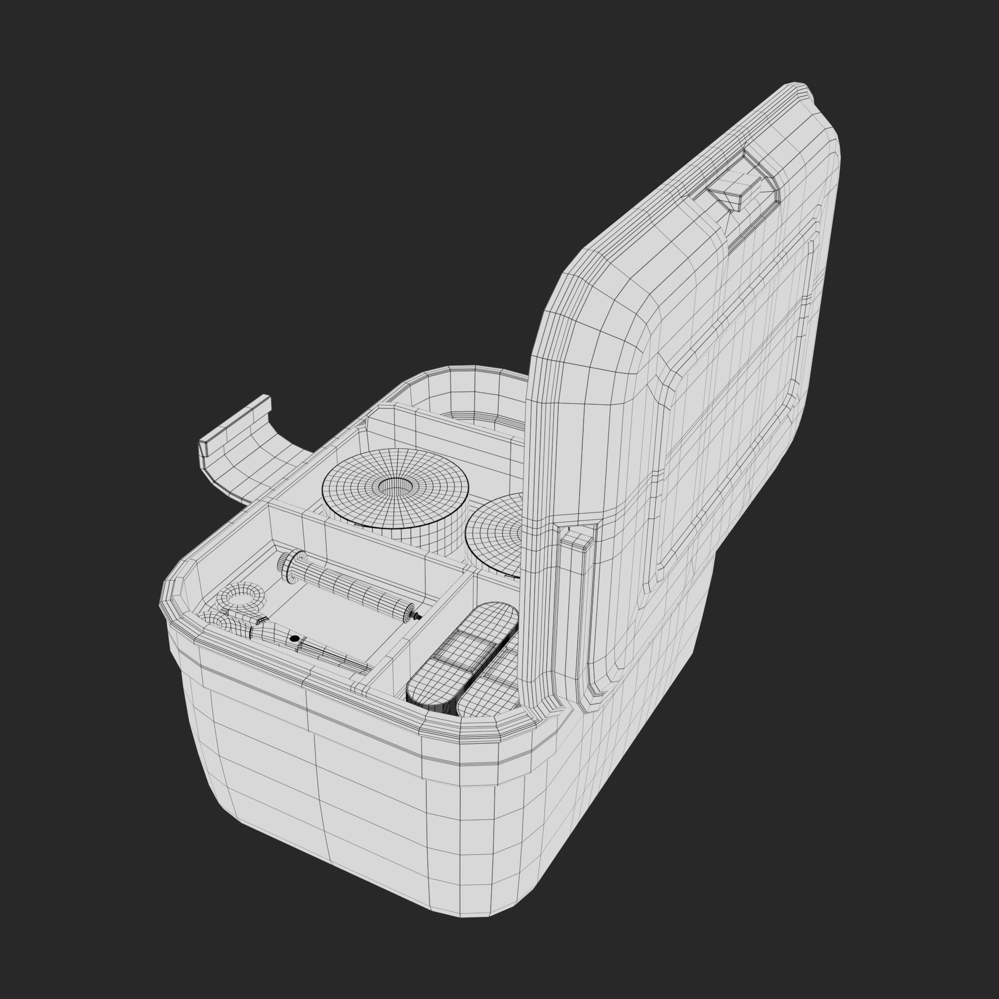 First Aid Box Low-poly 3D model_23