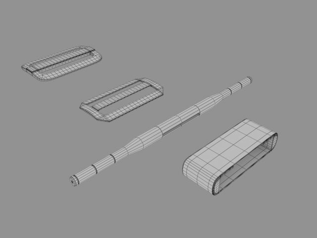 Elastic Bandage Tourniquet 3D print model_9