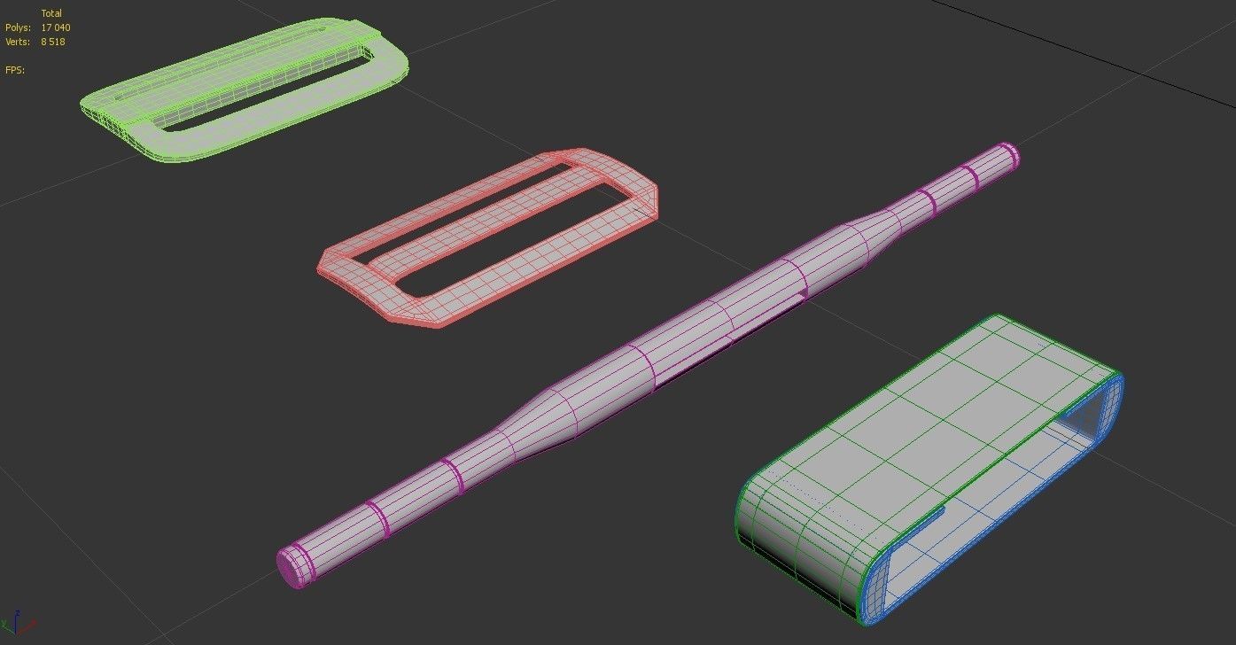 Elastic Bandage Tourniquet 3D print model_8