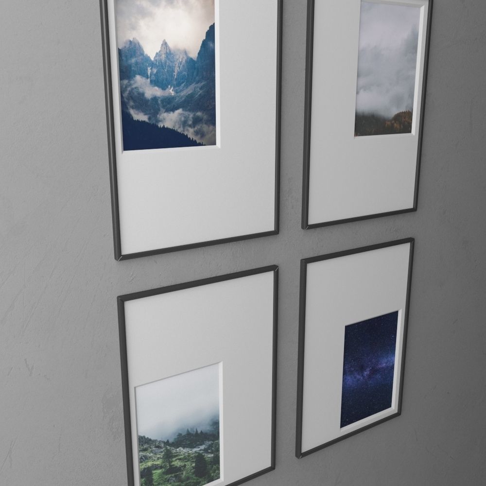 frame3 2x2 vert out of center-31 3D model_1