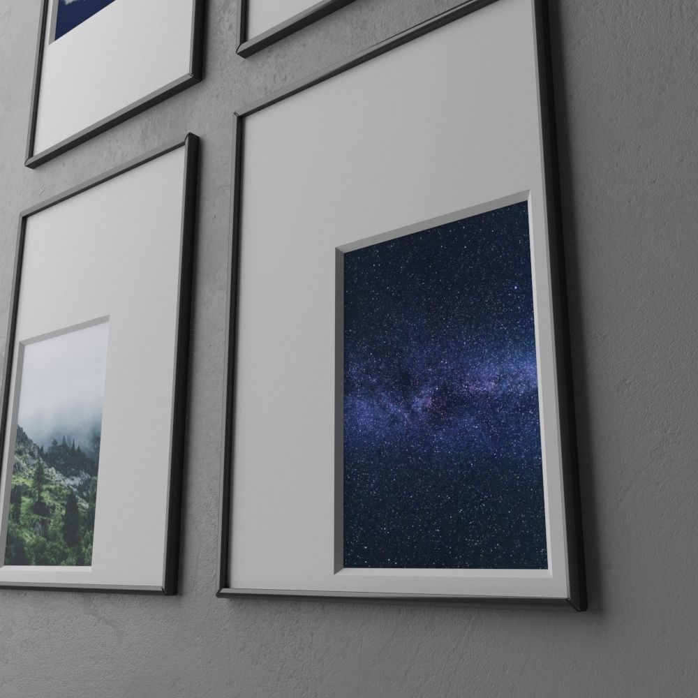 frame3 2x2 vert out of center-31 3D model_2