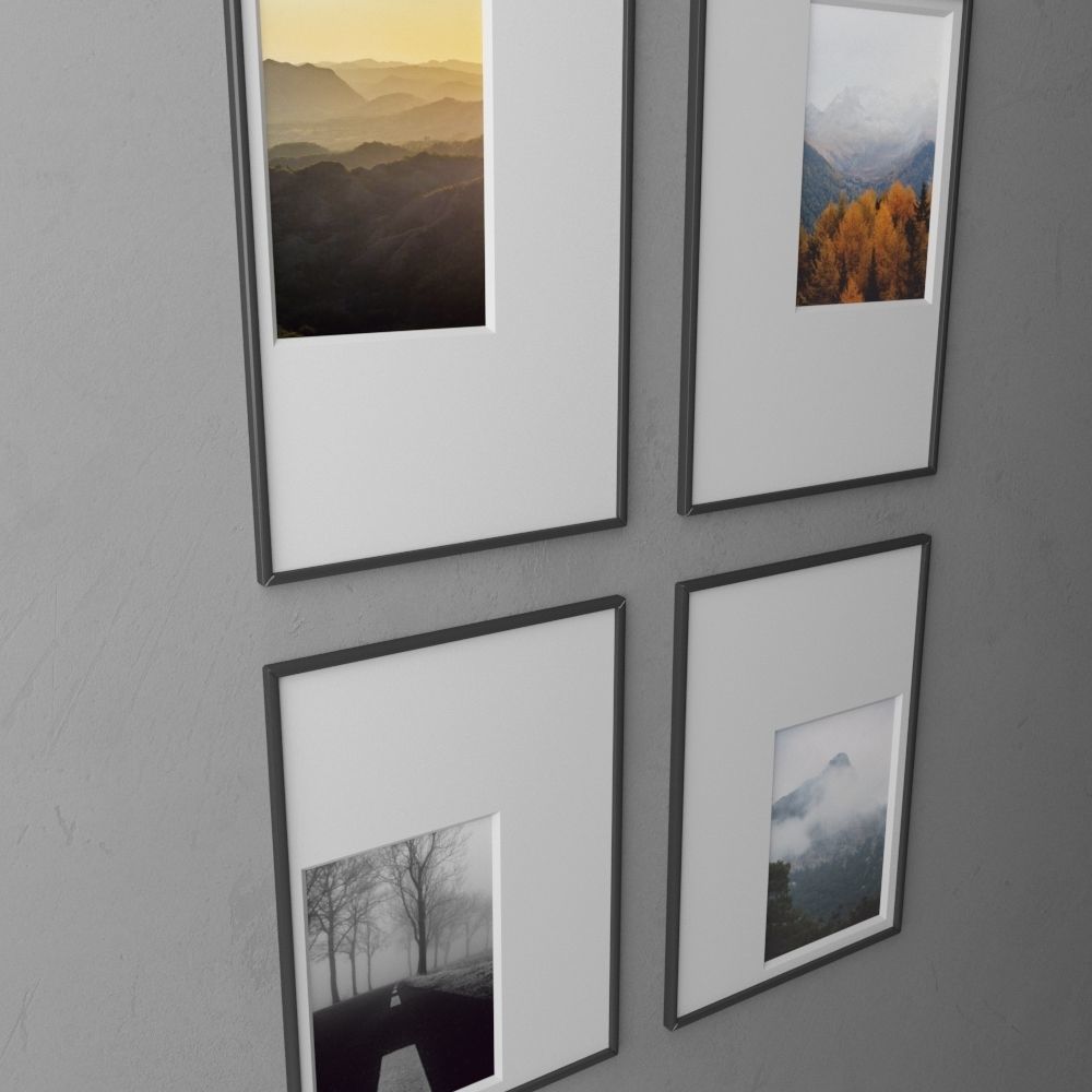 frame3 2x2 vert out of center-33 3D model_1