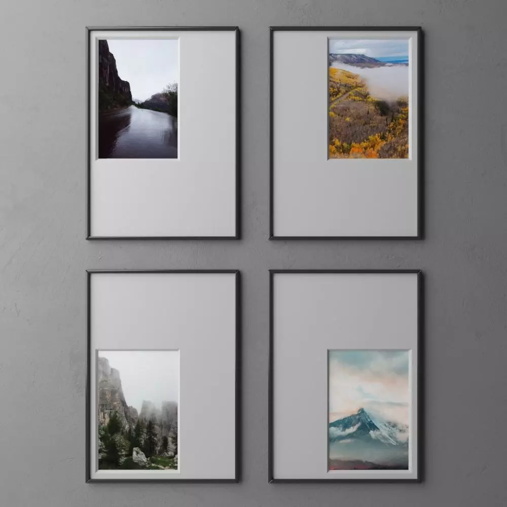 frame3 2x2 vert out of center-37 3D model_0