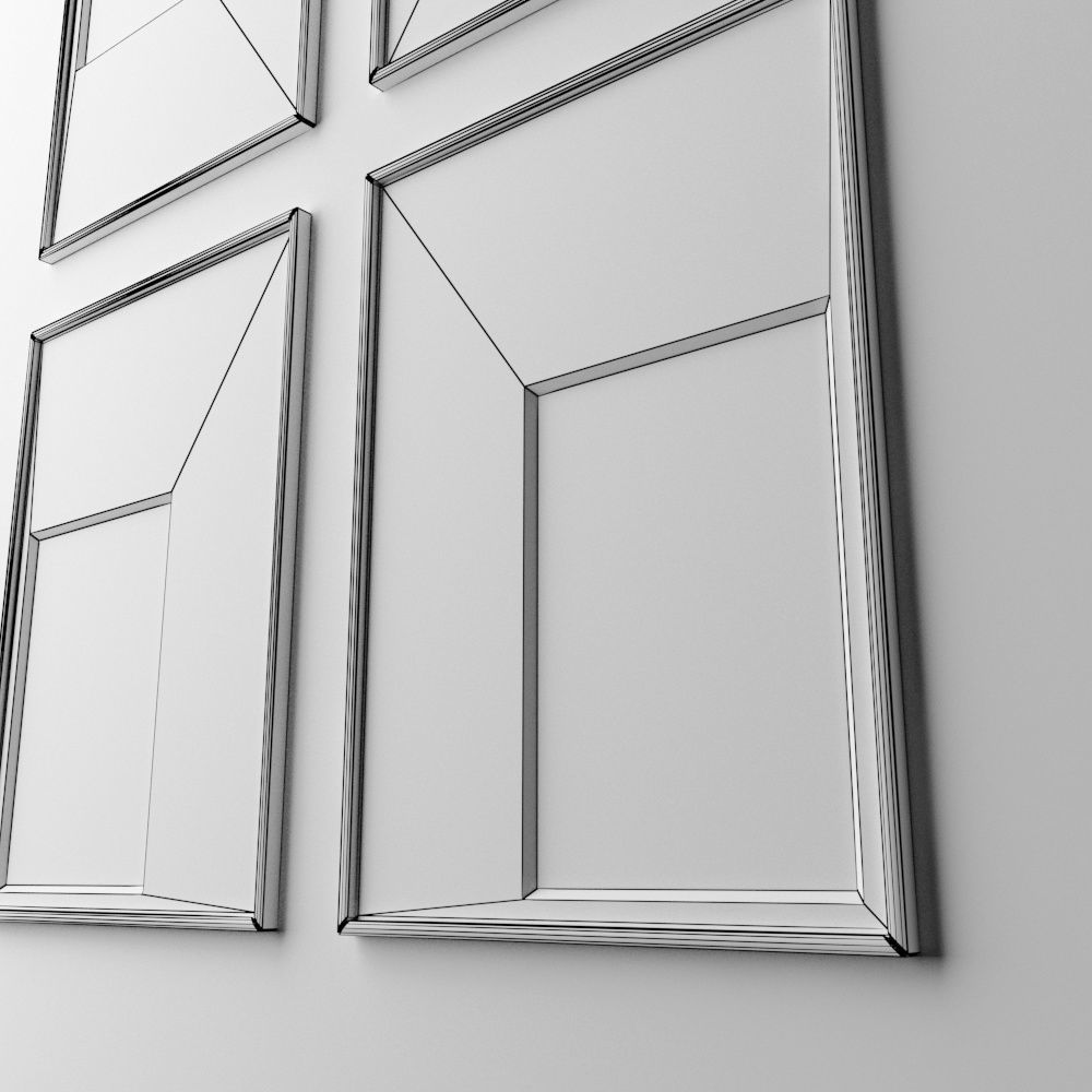 frame3 2x2 vert out of center-38 3D model_3