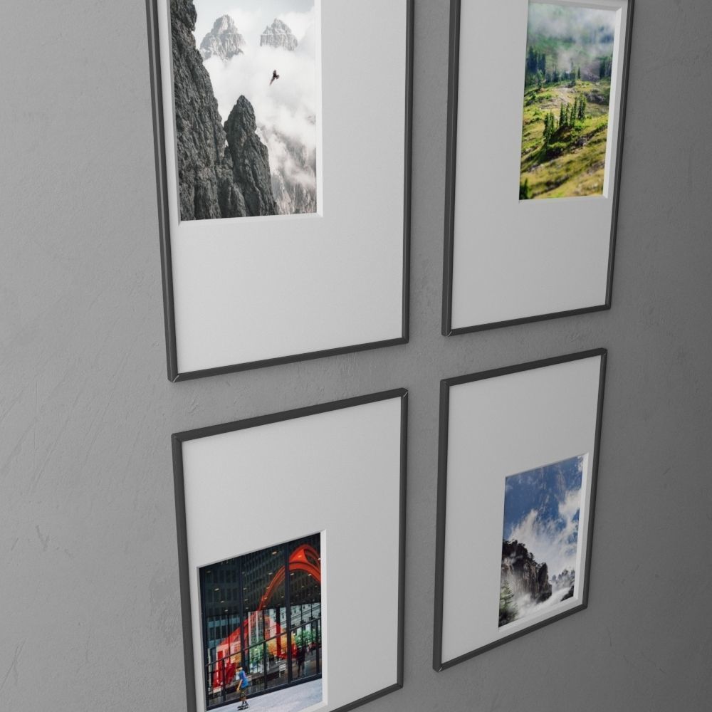 frame3 2x2 vert out of center-38 3D model_1