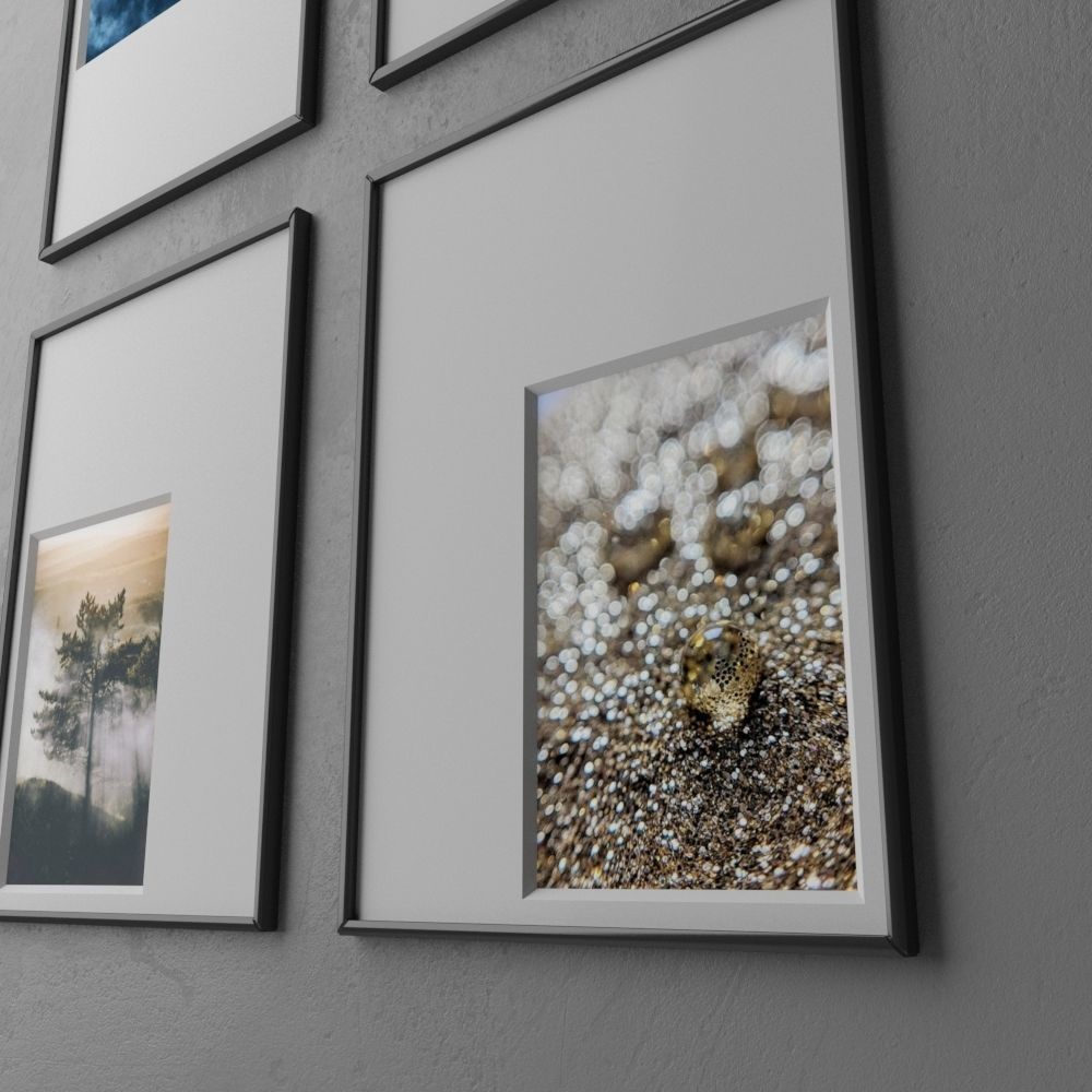 frame3 2x2 vert out of center-39 3D model_2