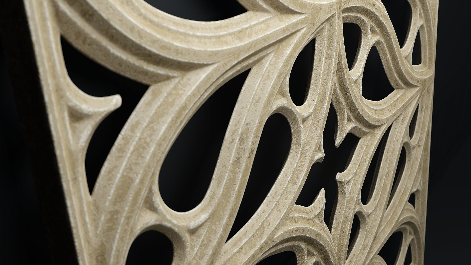 Paneling belonging to Carlisle Cathedral 1842 Vol1 3D Model Collection_28