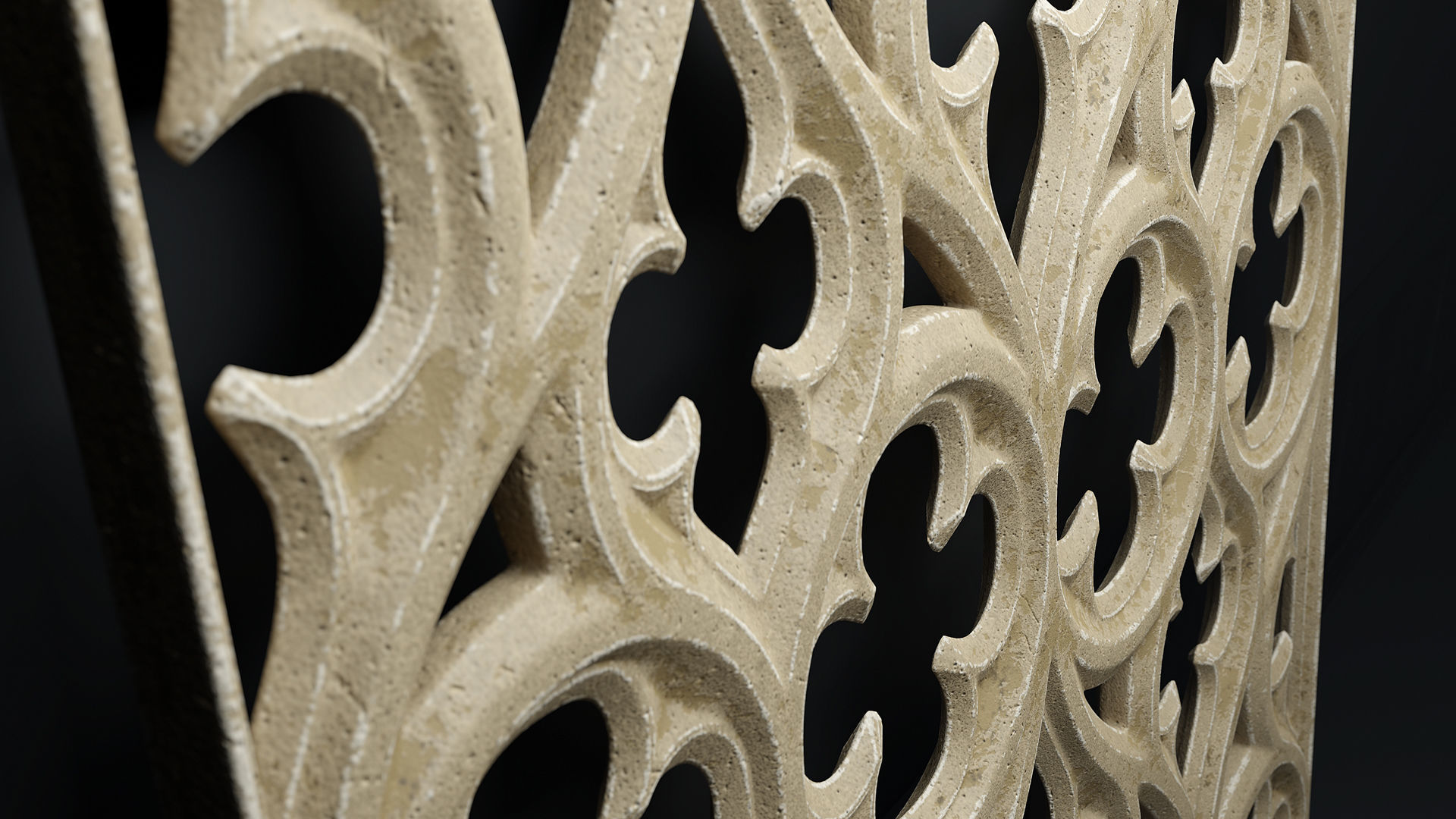 Paneling belonging to Carlisle Cathedral 1842 Vol1 3D Model Collection_13