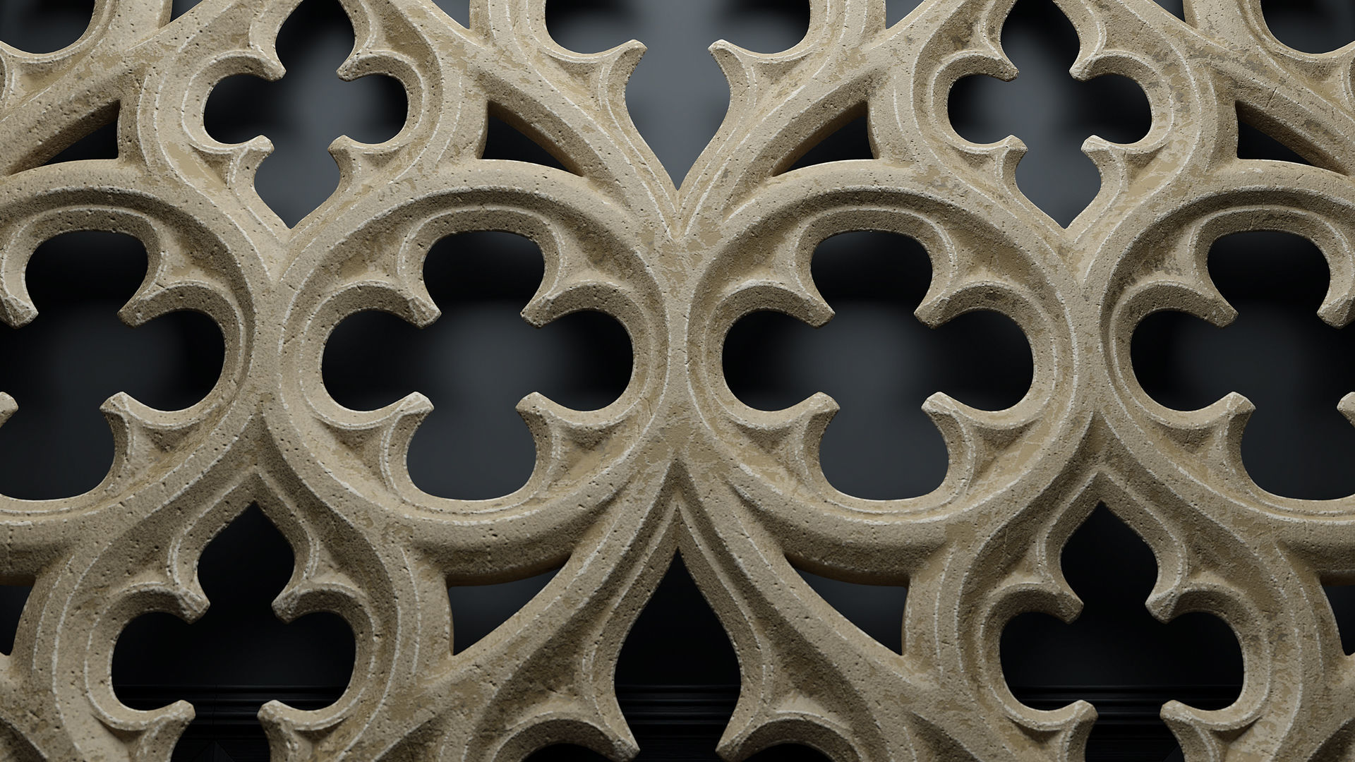 Paneling belonging to Carlisle Cathedral 1842 Vol1 3D Model Collection_15