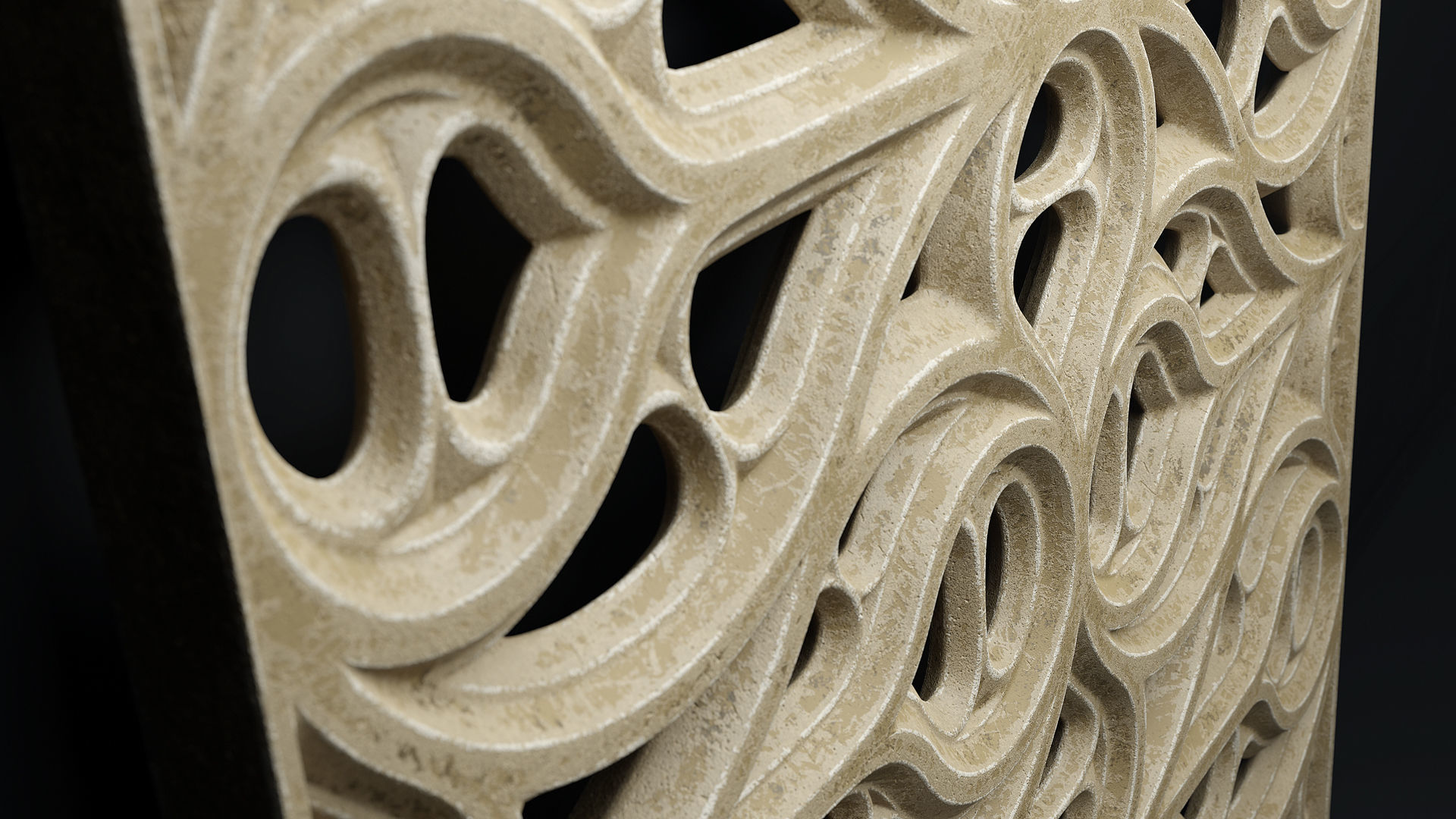 Paneling belonging to Carlisle Cathedral 1842 Vol1 3D Model Collection_23