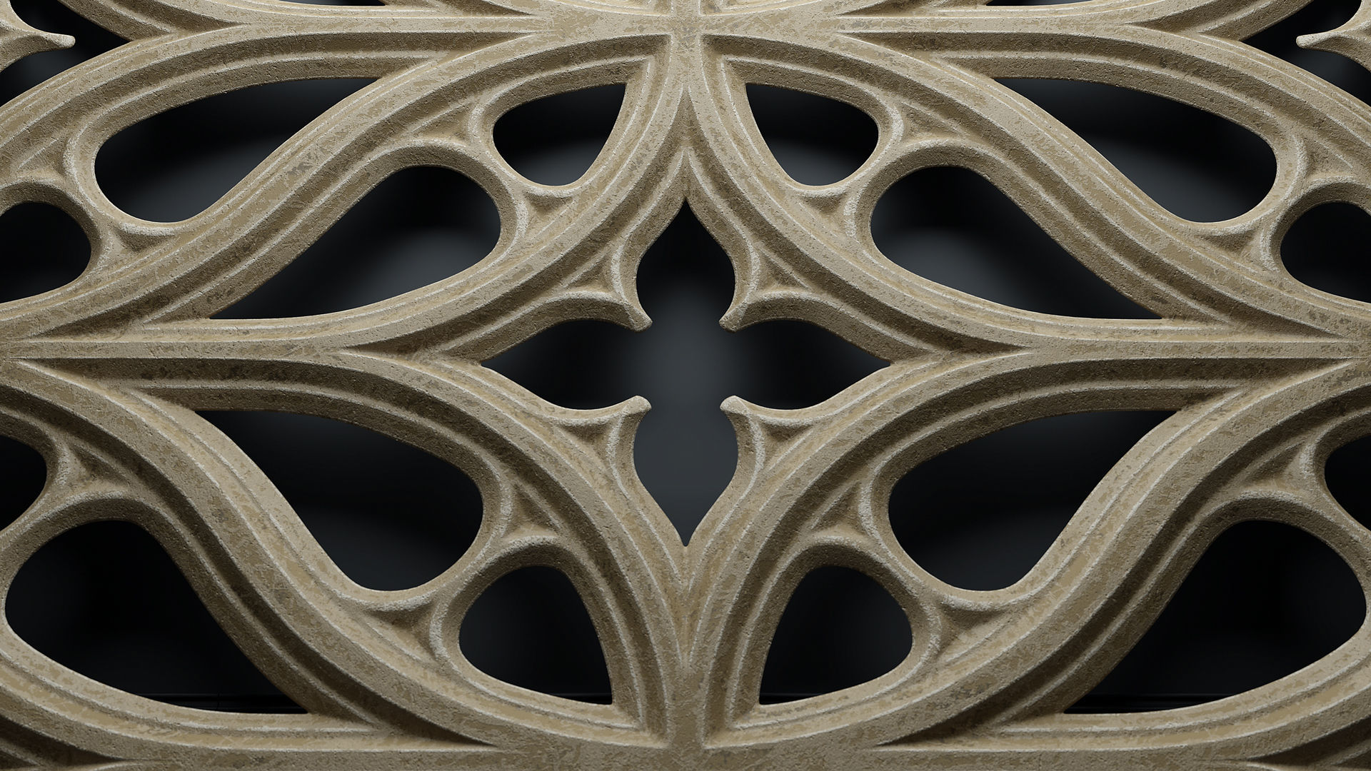 Paneling belonging to Carlisle Cathedral 1842 Vol1 3D Model Collection_29