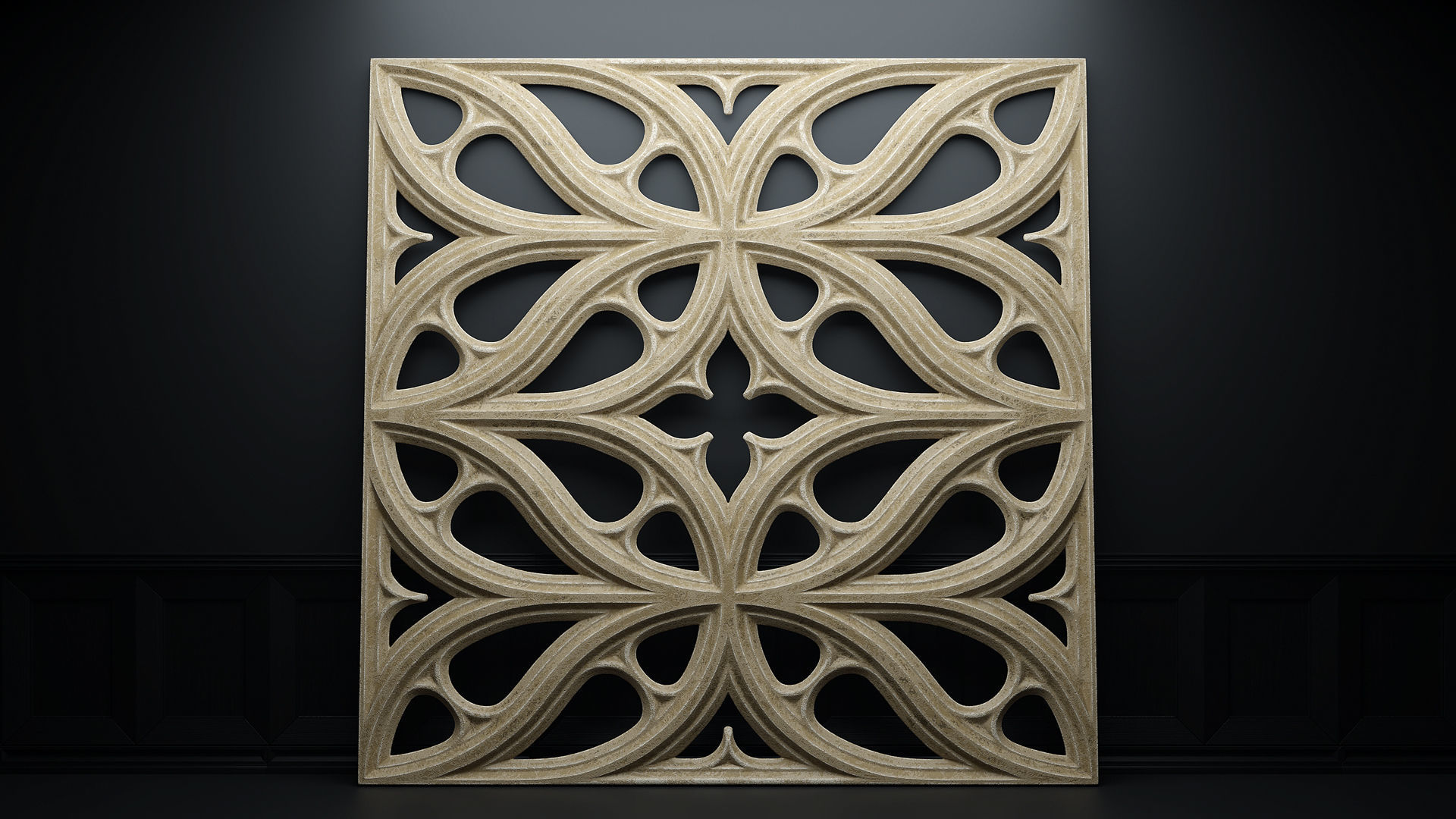 Paneling belonging to Carlisle Cathedral 1842 Vol1 3D Model Collection_27