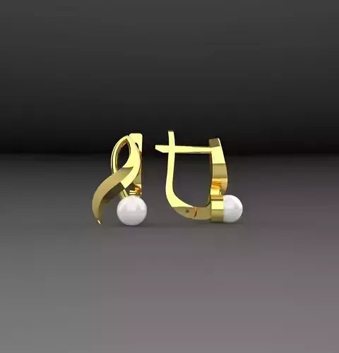 Earrings Berry Cherry  3D print model