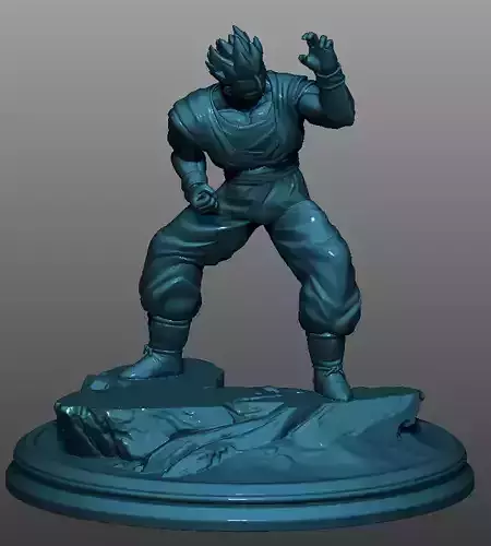 Dragon Ball Z - Son Gohan 3D print model