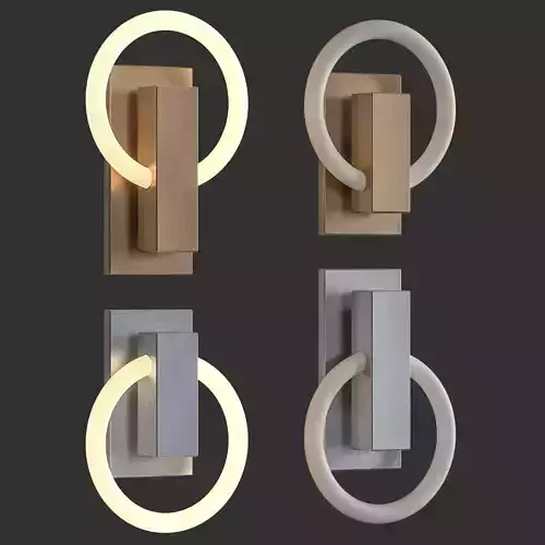 Karice Olah Wall Lamp by Jordan Nicolas Dery 3D model