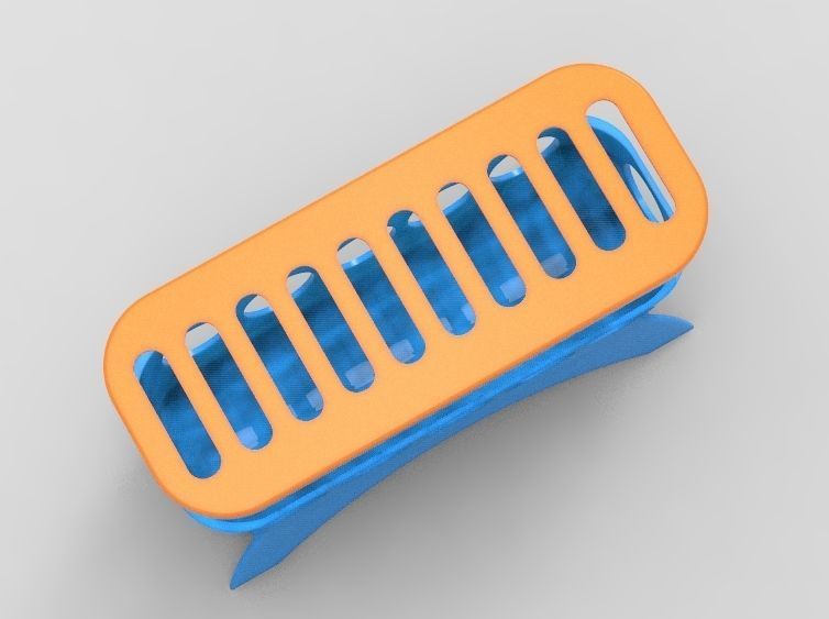 Food Feeder for Quail Baby 3D print model_23