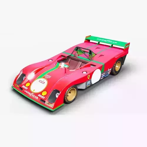Ferrari 312 PB 3D model
