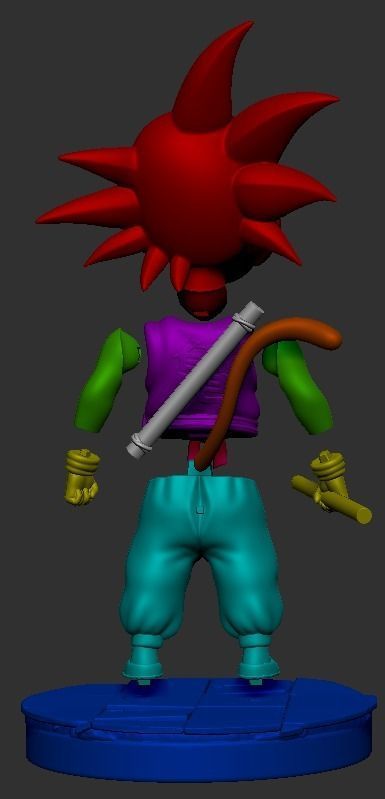 Goku by Dragon Ball Z 3D print model_10