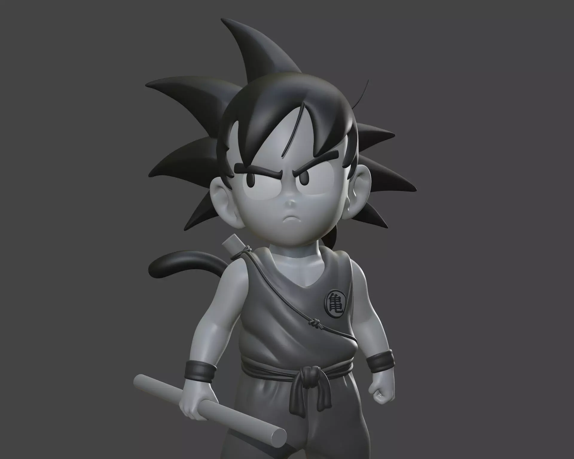 Goku by Dragon Ball Z 3D print model_0