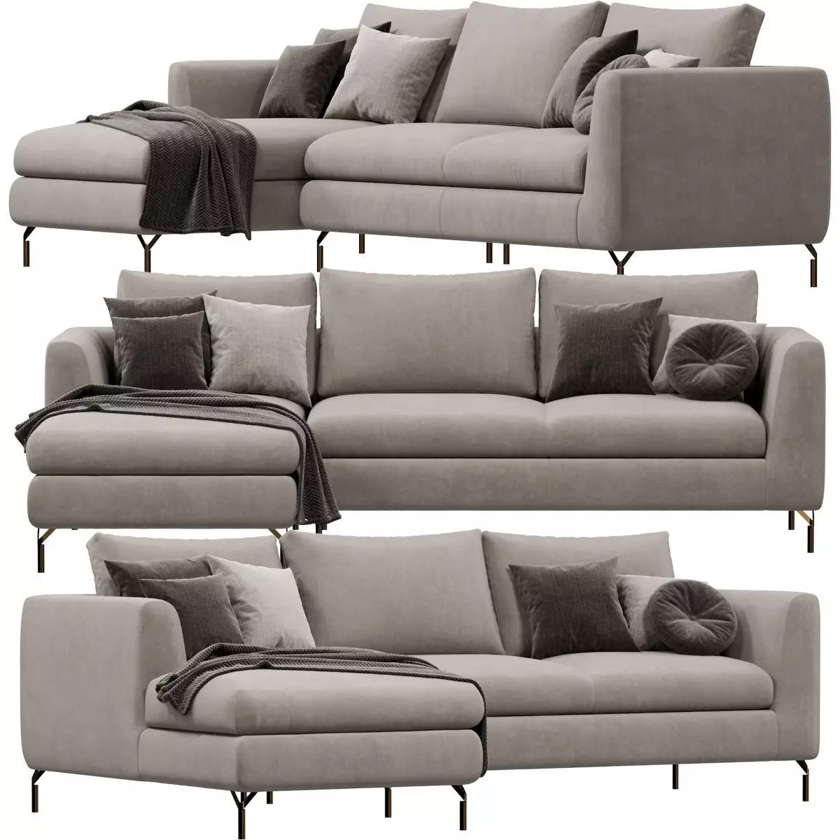 Doimosalotti Duke sofa 3D model_0