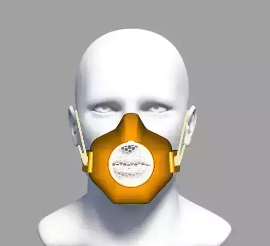 PROTECTIVE MASK covid-19  3D print model