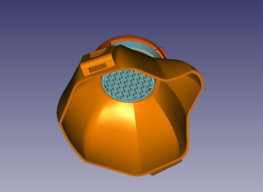 PROTECTIVE MASK covid-19  3D print model_5