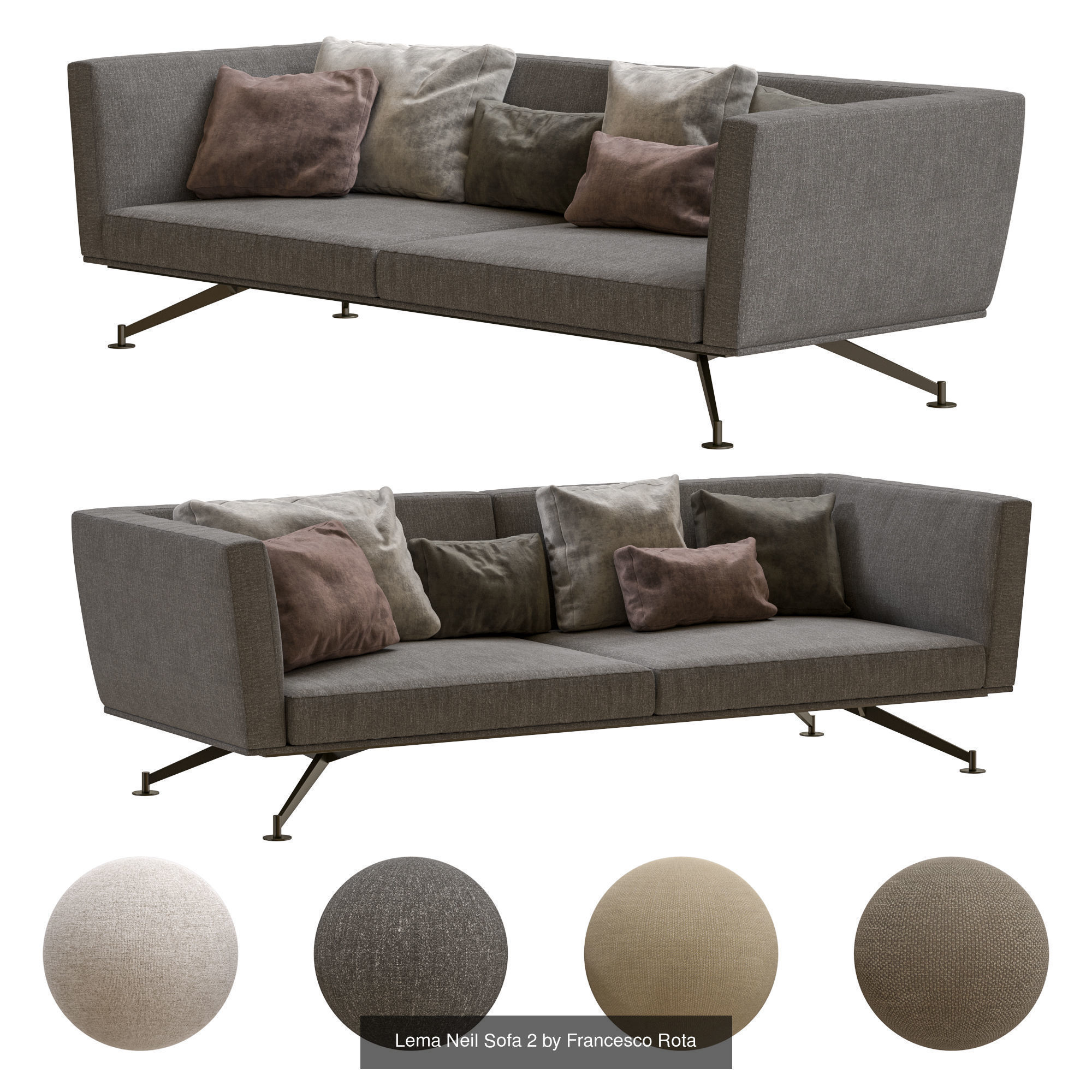 Lema Neil Section Sofa by Francesco Rota Full Collection _2