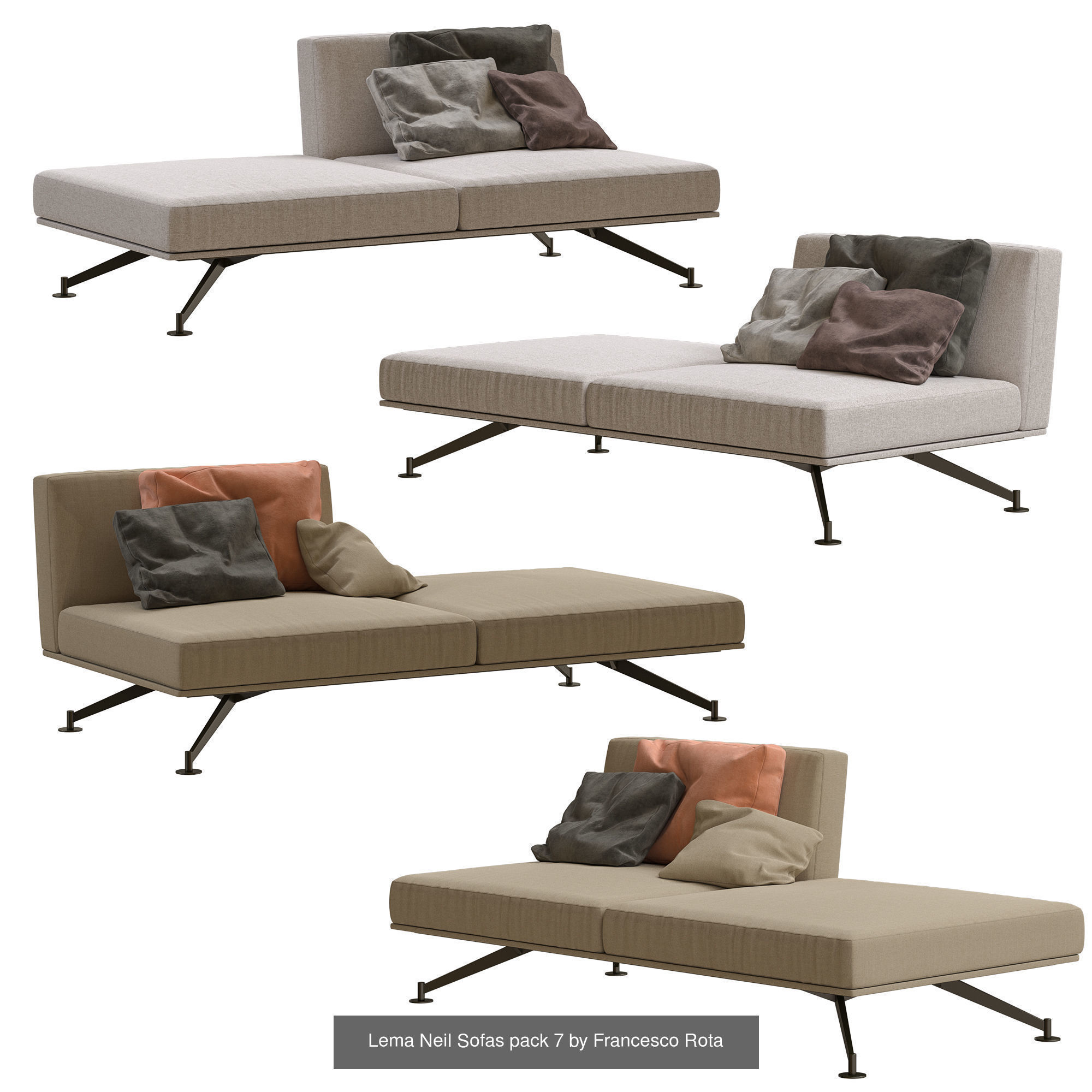 Lema Neil Section Sofa by Francesco Rota Full Collection _5
