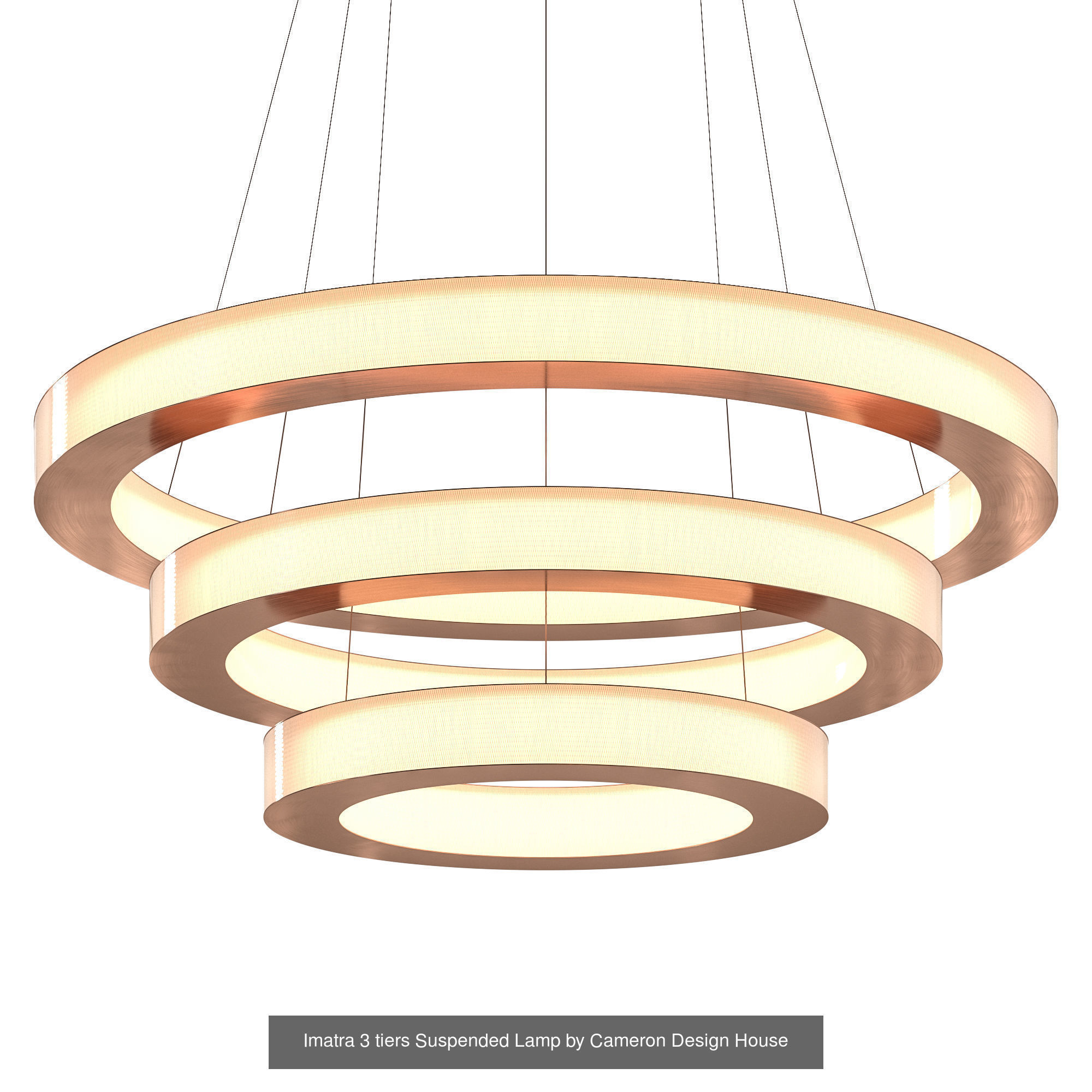Imatra Tiers Suspended Lamp by Cameron Design House Pack 3D Model Collection_2