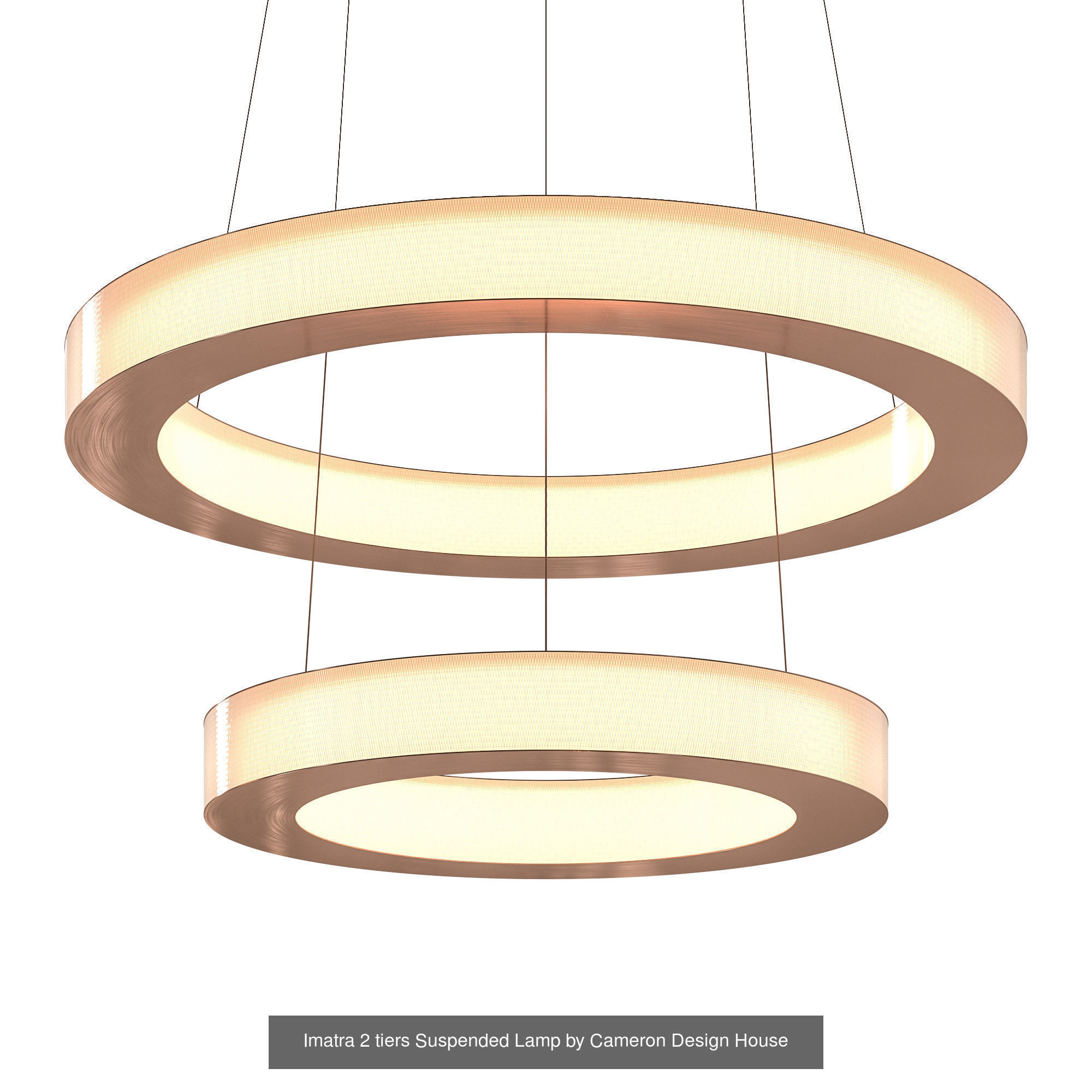 Imatra Tiers Suspended Lamp by Cameron Design House Pack 3D Model Collection_1